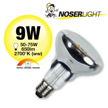 NOSER LED R80, E27, 8.5W, 650lm, 2700°K