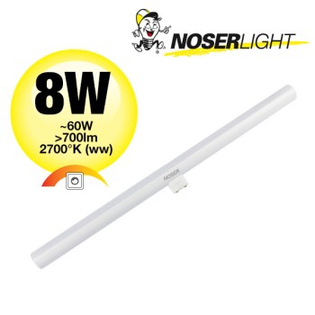 NOSER LED  Linienlampe S14d, 8W, 700lm, 2700K, 500mm, dimmbar