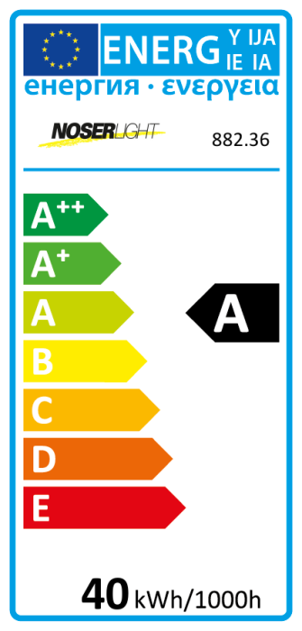 NOSEC-L 36W, 827 - 2700K- blanc chaud, coulot  2G11