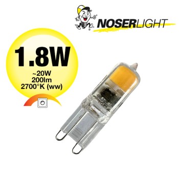 NOSER LED 2 pin G9, 1.8W