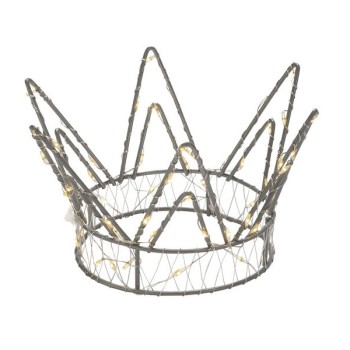 Silver 3D crown 