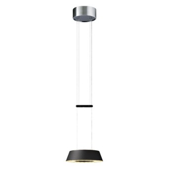OLIGO LED Pendant luminaire GLANCE, 1 light, matt black