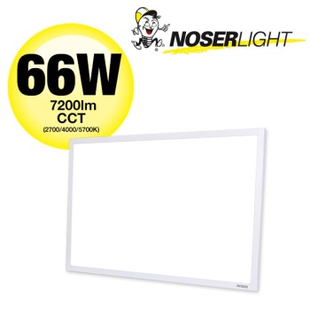 LED Panel CCT, 66W, ~7200lm, CRI>80