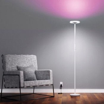 NOSER LED Stehleuchte "LightUp" weiss mit Tunable White & RGB