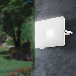 LED Outdoor Wall Light FAEDO 3, white