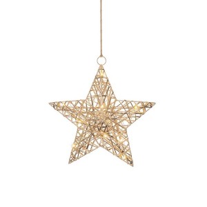 Gold hanging Star 30