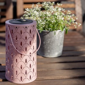 Solar Ornament Lantern mauve