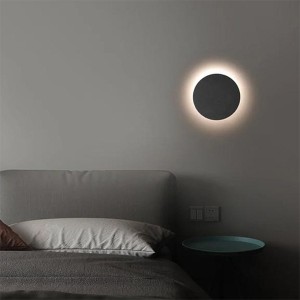 Minimal Design LED Aussenleuchte ' Black Moon', IP65