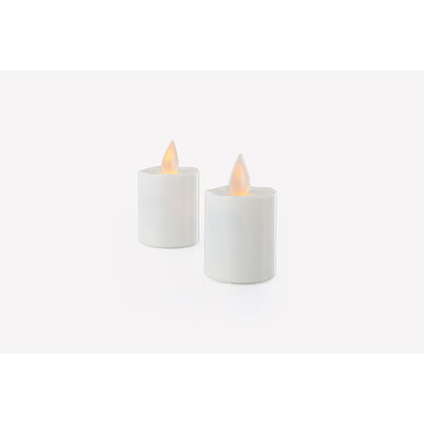 Magic Tea Light white 2 pcs.