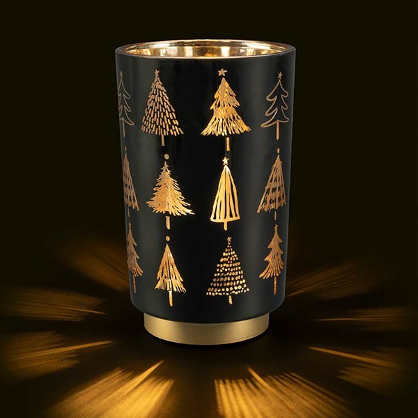 White Tree Lantern Black L