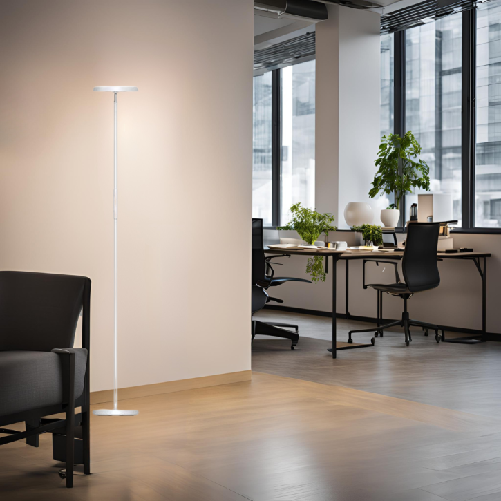 NOSER LED Floor Lamp "LightUp" white with Tunable White & RGB